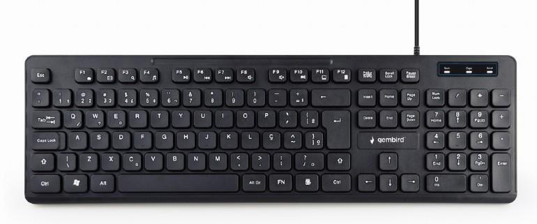 KEYBOARD MULTIMEDIA USB RUS/CHOCOLATE KB-MCH-04-RU GEMBIRD