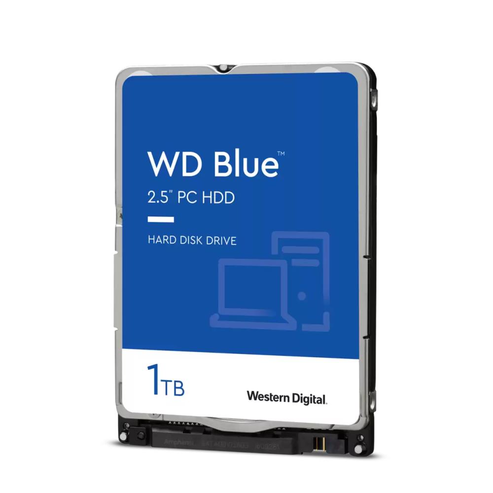 HDD|WESTERN DIGITAL|Blue|1TB|SATA 3.0|128 MB|5400 rpm|2,5″|Thickne...