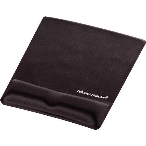 Hiir PAD WRIST SUPPORT/BLACK 9181201 FELLOWES