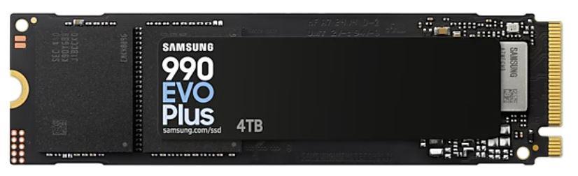 SSD|SAMSUNG|990 EVO Plus|4TB|M.2|PCIe Gen5|NVMe|TLC|Write speed 6300 MBy...