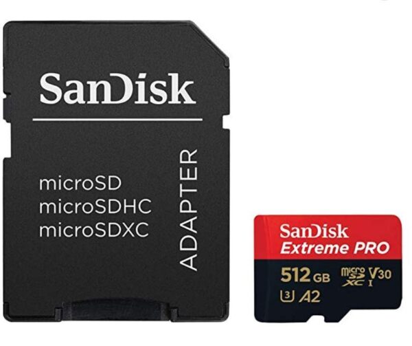 MÄLUKAART SDXC 512GB UHS-I/W/A SDSQXCD-512G-GN6MA SANDISK