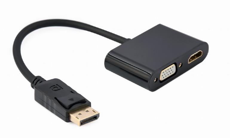 I/O ADAPTER DISPLAYP. TO HDMI/VGA A-DPM-HDMIFVGAF-01 GEMBIRD