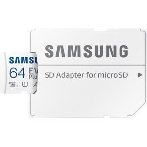 MÄLUKAART SDXC EVO+ 64GB/V10 W/A MB-MC64SA/EU SAMSUNG