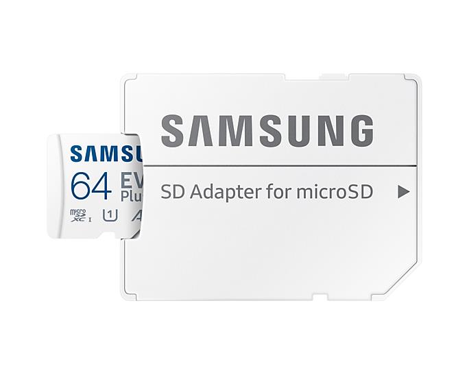 MEMORY MICRO SDXC EVO+ 64GB/V10 W/A MB-MC64SA/EU SAMSUNG