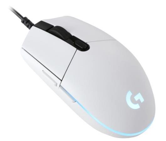 Hiir USB OPTICAL G203/WHITE 910-005797 LOGITECH