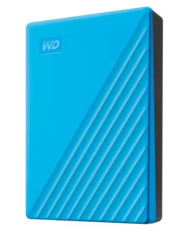 External HDD|WESTERN DIGITAL|My Passport|6TB|USB 2.0|USB 3.2|Sky Blue|WDBR9S0060BBL-WESN