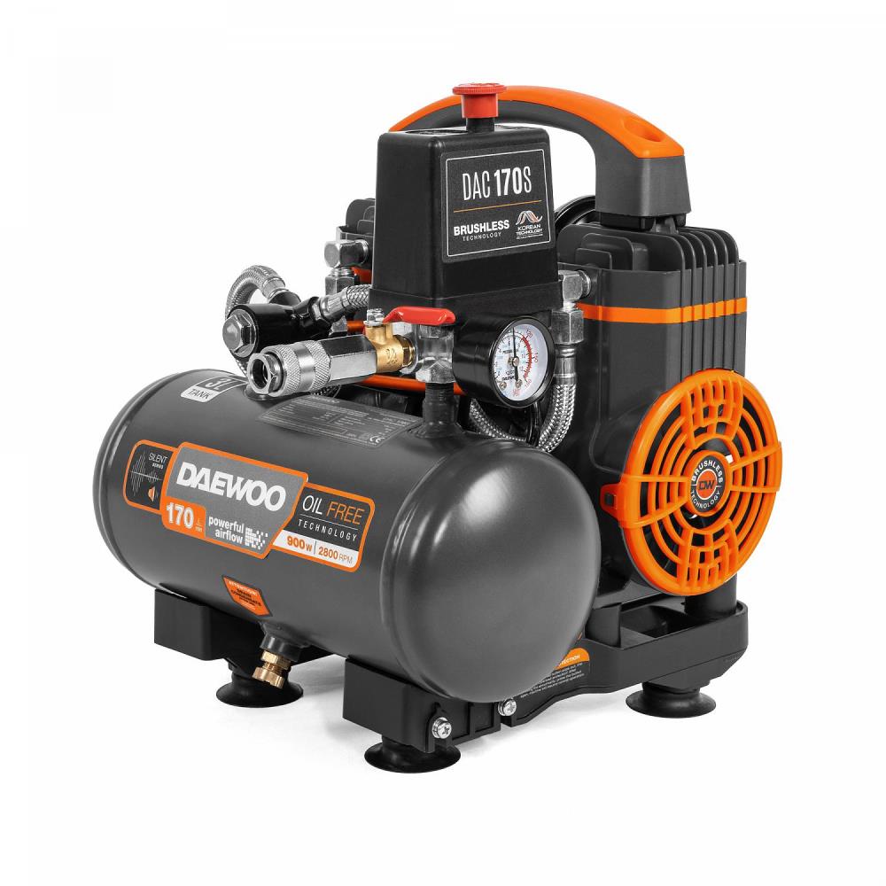 AIR COMPRESSOR 0.9KW 3L/DAC 170S DAEWOO