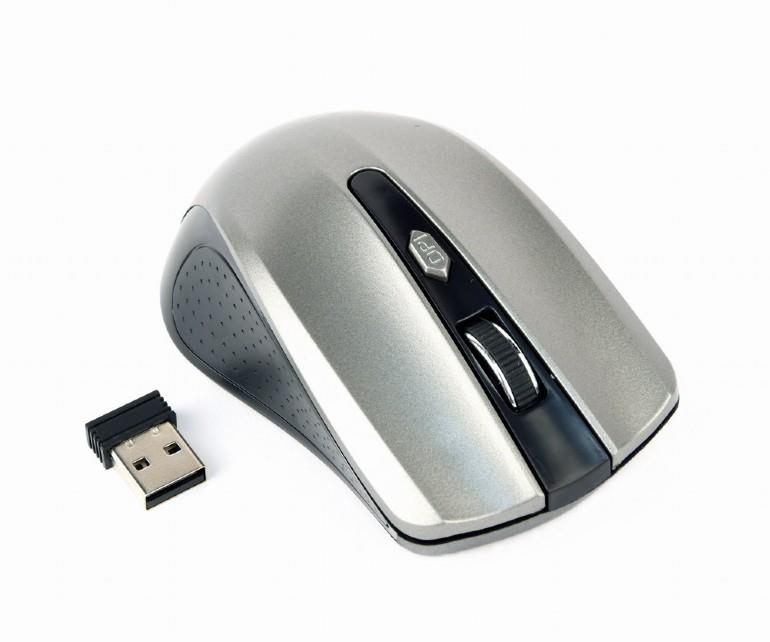 MOUSE USB OPTICAL WRL BLACK/GREY MUSW-4B-04-BG GEMBIRD