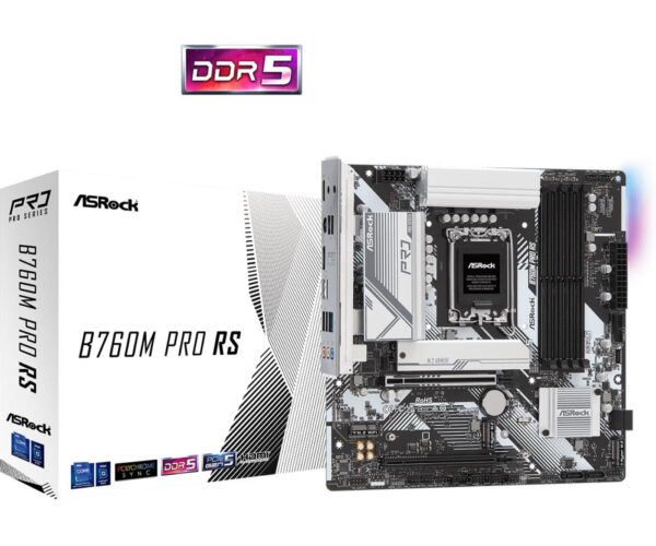 Emaplaat|ASROCK|Intel B760 Express|LGA1700|Micro-ATX|Memory DDR5|Memory...