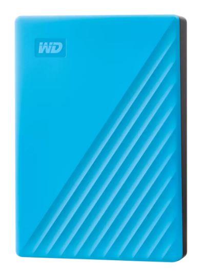 External HDD|WESTERN DIGITAL|My Passport|6TB|USB 2.0|USB 3.2|Sky Blue|WD...