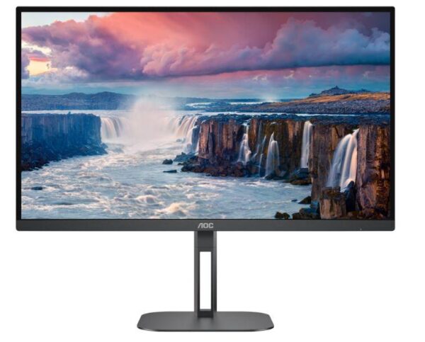 LCD Monitor|AOC|27"|Panel VA|2560x1440|16:9|75 Hz|Matte|4 ms|Speakers|Swivel|Pivot|Height adjustable|Tilt|Colour Black|Q27V5N/BK