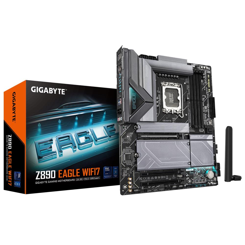 Mainboard|GIGABYTE|Intel Z890|LGA1851|ATX|Memory DDR5|Memory slots 4|2xP...