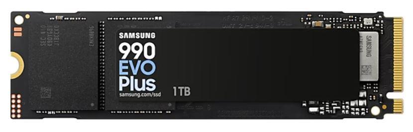 SSD|SAMSUNG|990 EVO Plus|1TB|M.2|PCIe Gen5|NVMe|TLC|Write speed 6300 MBy...