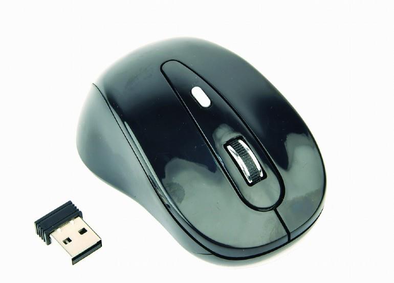 MOUSE USB OPTICAL WRL/BLACK MUSW-6B-01 GEMBIRD