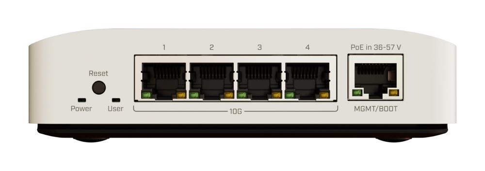 Switch|MIKROTIK|1x10Base-T / 100Base-TX / 1000Base-T|4x10GbE|PoE ports 1...