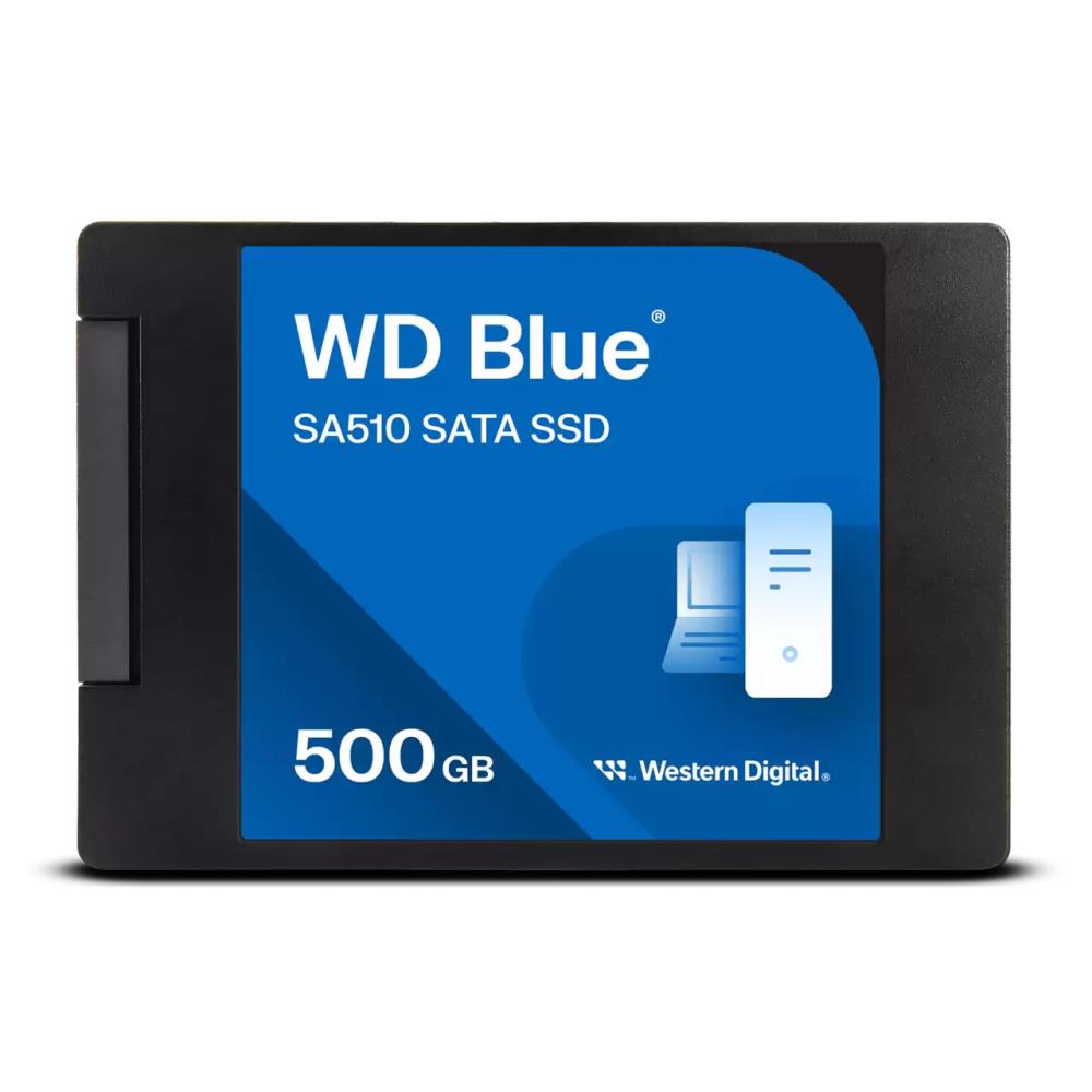 SSD|WESTERN DIGITAL|Blue SA510|500GB|SATA 3.0|Write speed 510 MBytes/sec...