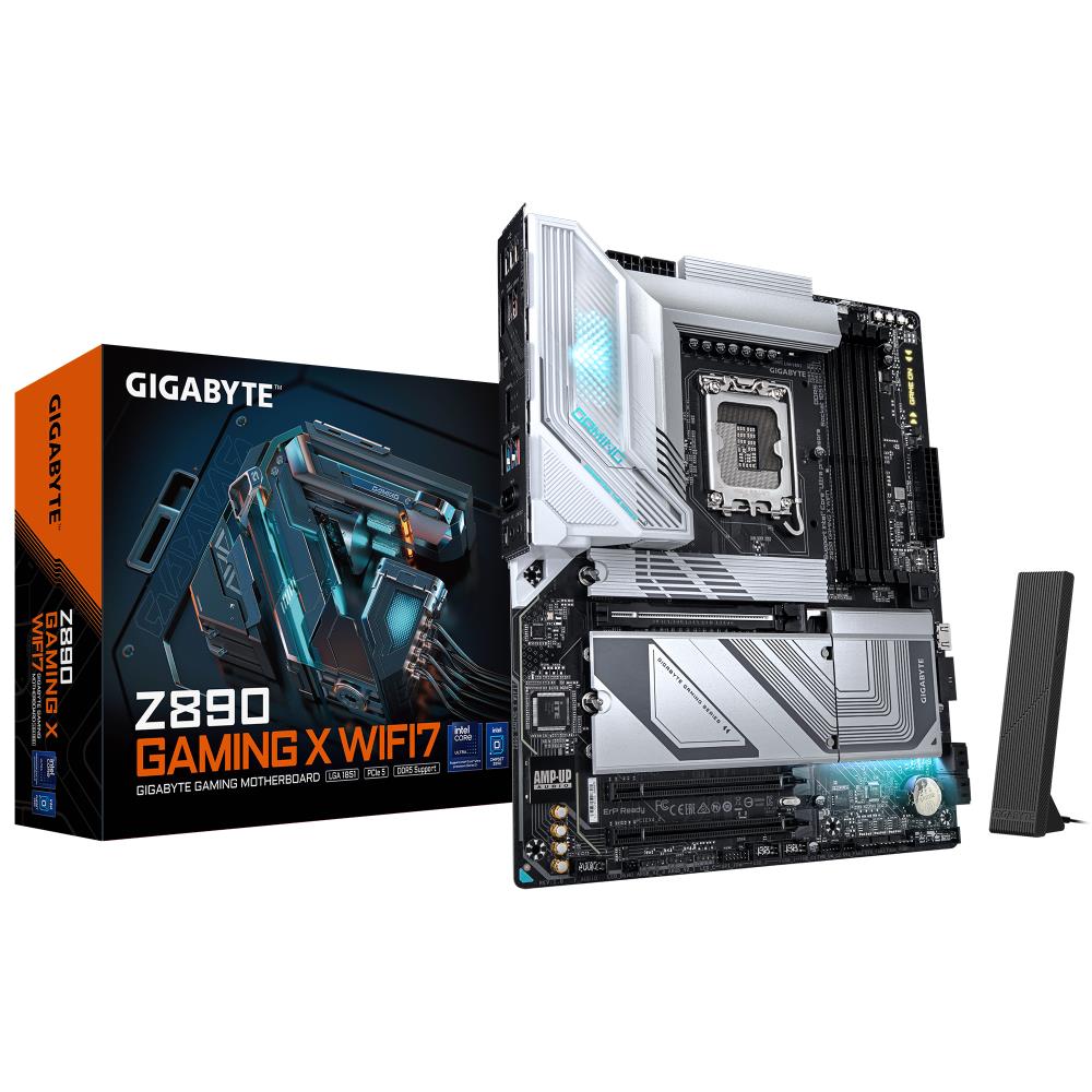 Emaplaat|GIGABYTE|Intel Z890|LGA1851|ATX|Memory DDR5|Memory slots 4|2xP&...