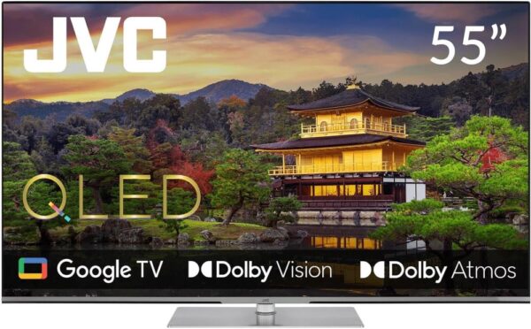 Televiisor|JVC|55″|4K/Smart|QLED|3840×2160|Juhtmevaba LAN|Bluetooth...