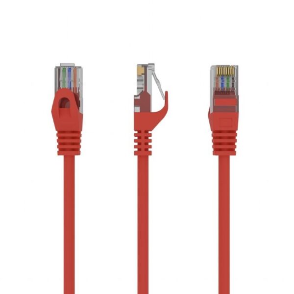 PATCH CABLE CAT6 UTP 1M/RED PP6U-1M/R GEMBIRD