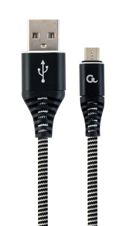 KAABEL USB2 TO MICRO-USB 1M/CC-USB2B-AMMBM-1M-BW GEMBIRD