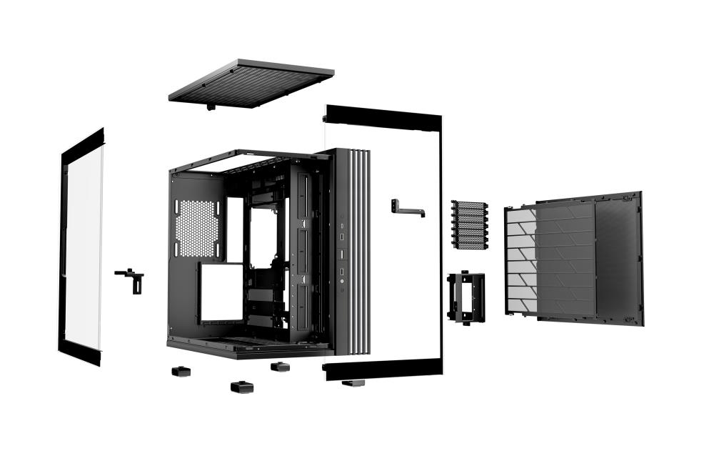 Case|BE QUIET|LIGHT BASE 600 DX|Tower|Case product features Transparent panel|ATX|MicroATX|MiniITX|Colour Black|BGW65