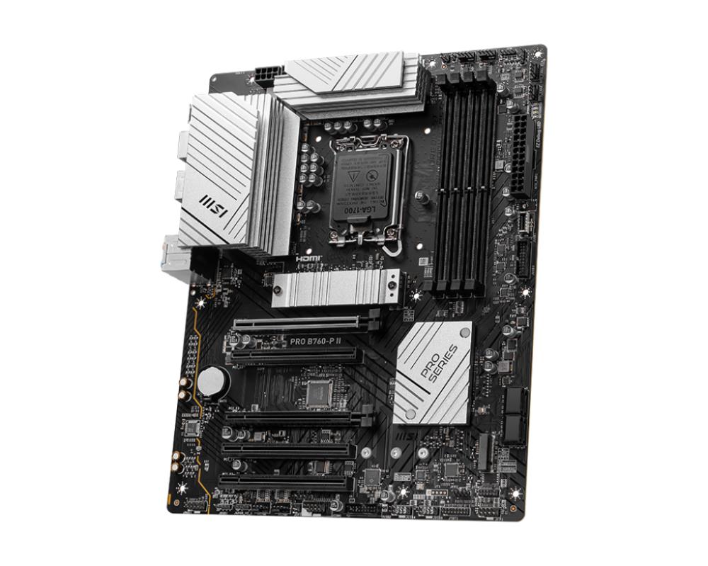 Mainboard|MSI|Intel B760 Express|LGA1700|Memory DDR5|Memory slots 4|5xPC...