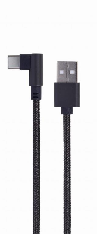 KAABEL USB2 TO USB-C ANGLED/CC-USB2-AMCML-0.2M GEMBIRD