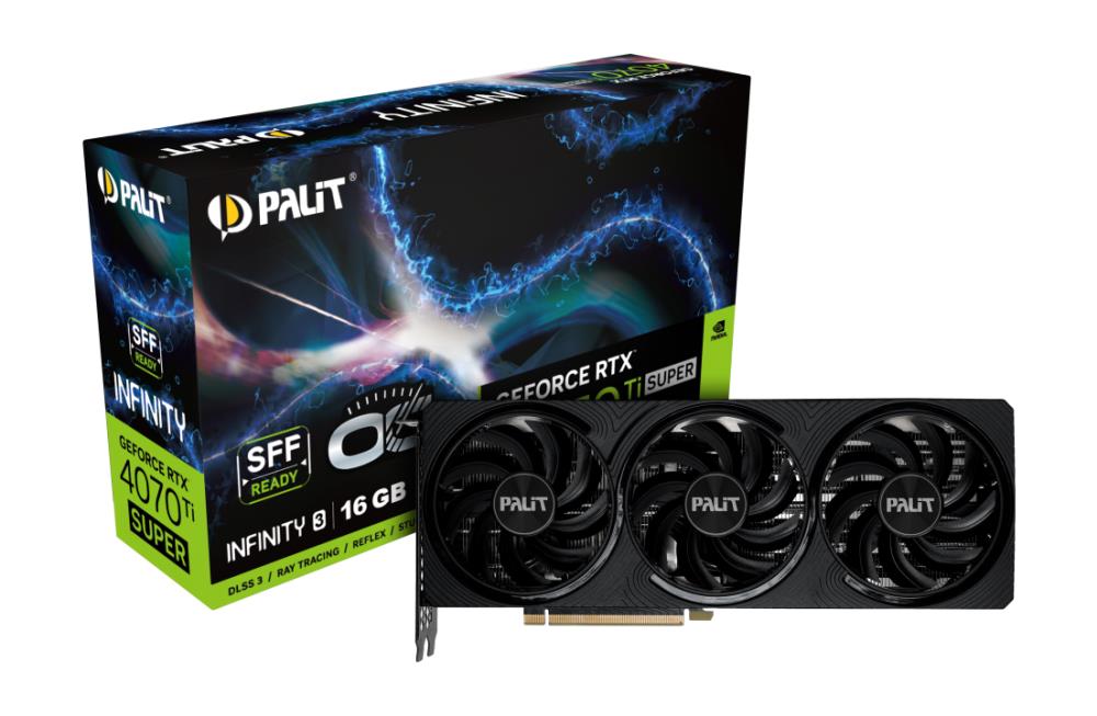 Videokaart|PALIT|NVIDIA GeForce RTX 4070 Ti SUPER|16 GB|GDDR6X|256 bi…