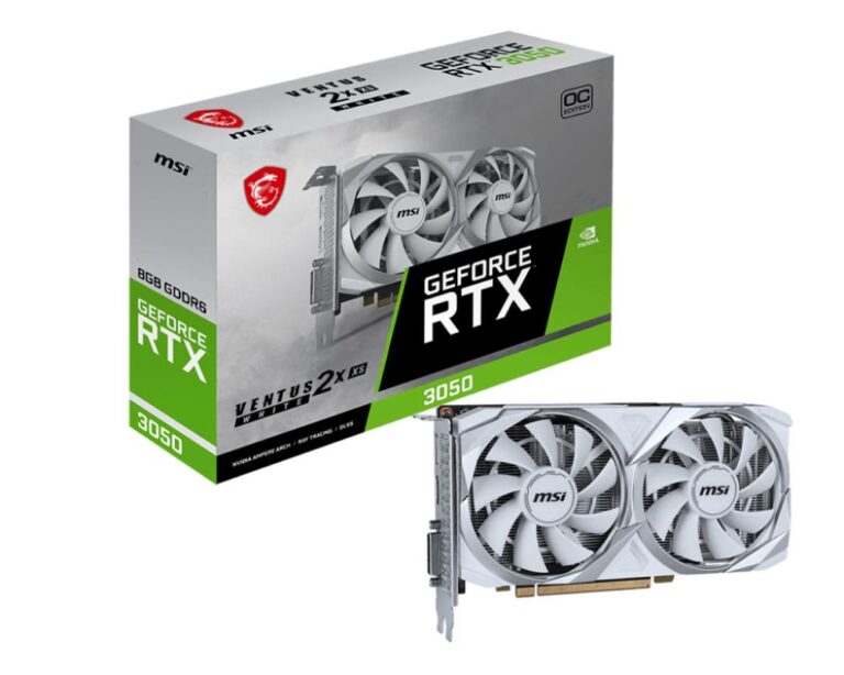 Graphics Card|MSI|NVIDIA GeForce RTX 3050|8 GB|GDDR6|128 bit|1xDVI-D|1xH...