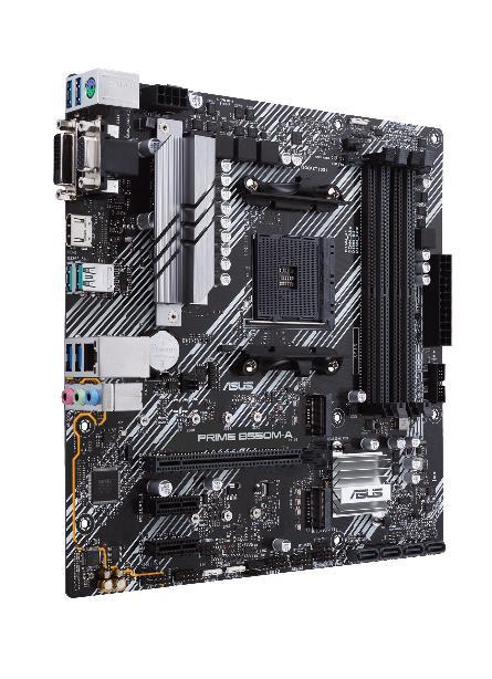 Emaplaat|ASUS|AMD B550|SAM4|MicroATX|Memory DDR4|Memory slots 4|2xPCI-E…