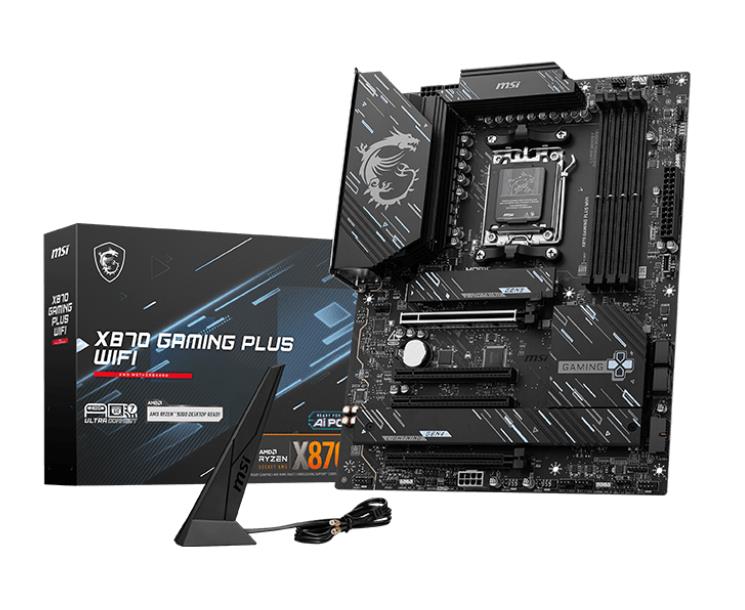 Emaplaat|MSI|AMD X870|SAM5|ATX|Memory DDR5|Memory slots 4|2xPCI-Express&...