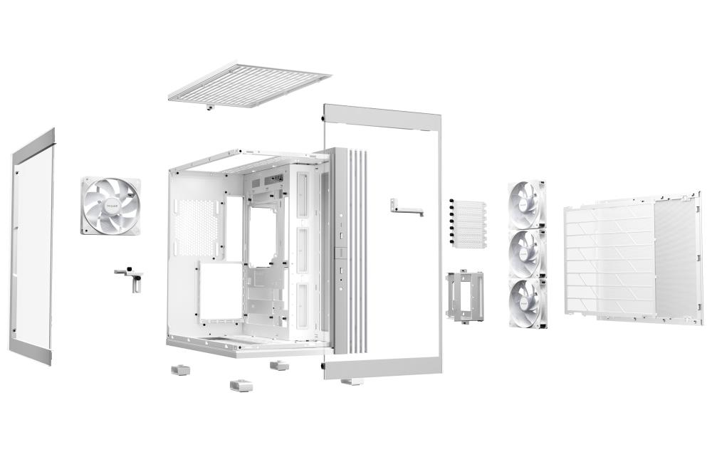 Case|BE QUIET|LIGHT BASE 600 LX|Tower|ATX|MicroATX|MiniITX|Colour White|BGW68