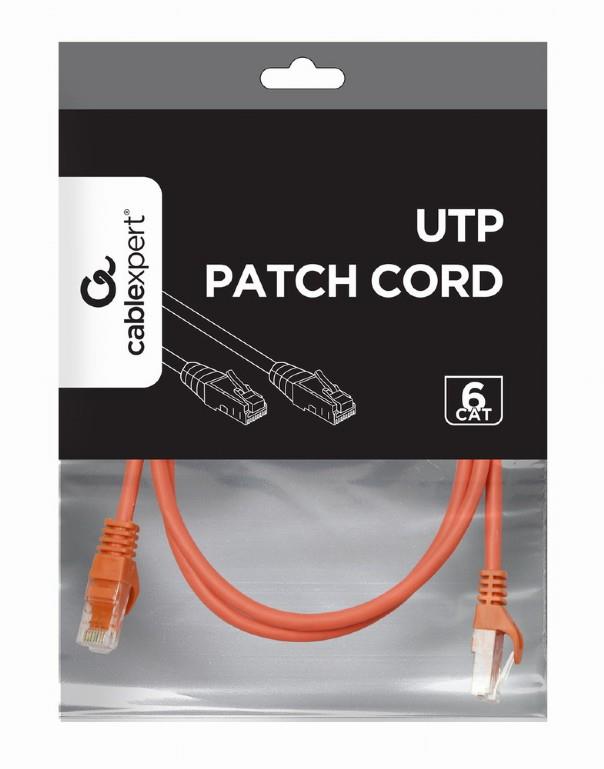 PATCH KAABEL CAT6 UTP 1M/RED PP6U-1M/R GEMBIRD