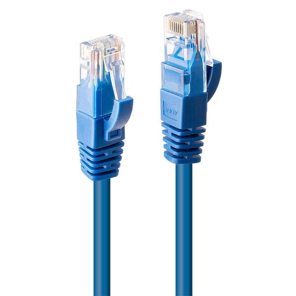 KAABEL CAT6 U/UTP 0.5M/BLUE 48016 LINDY