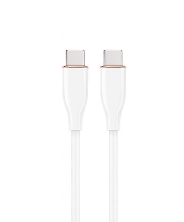 KAABEL USB-C 1.5M PREMIUM WHITE/CC-USB2S-CMCM-1.5M-W GEMBIRD