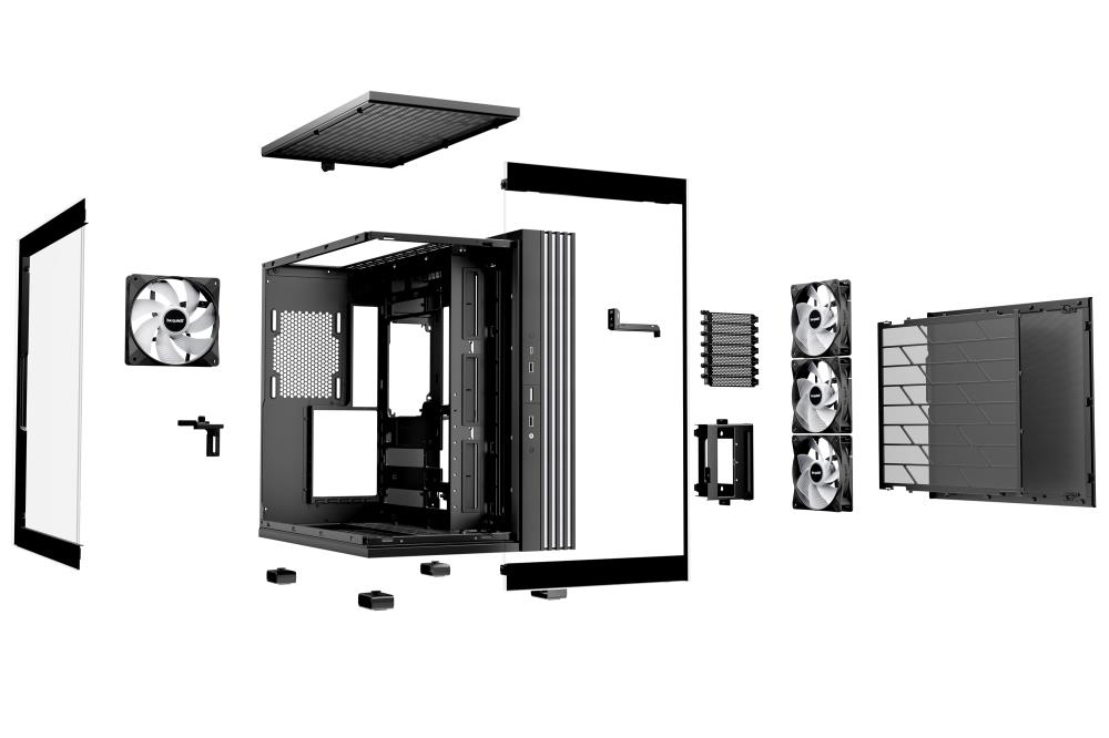 Case|BE QUIET|LIGHT BASE 600 LX|Tower|ATX|MicroATX|MiniITX|Colour Black|BGW67