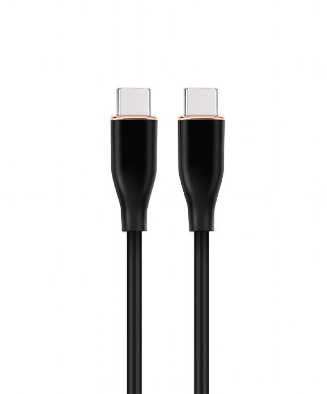 KAABEL USB-C 1.5M PREMIUM BLACK/CC-USB2S-CMCM-1.5M-BK GEMBIRD
