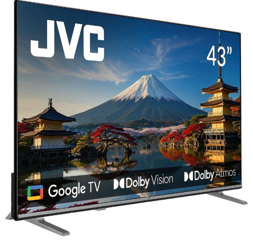 Televiisor|JVC|43″|4K|3840×2160|Juhtmevaba LAN|Bluetooth|Silv...