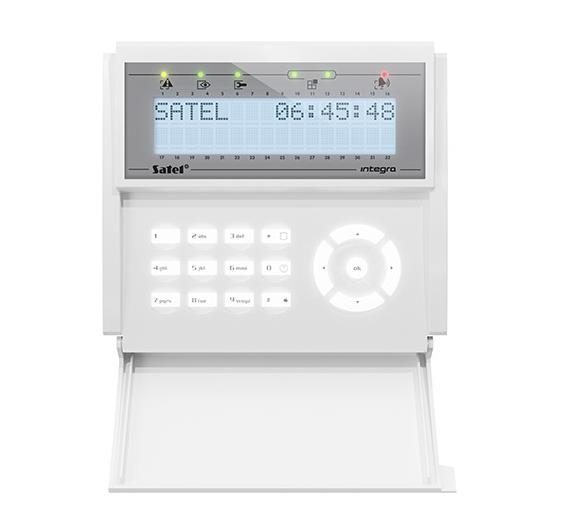 KEYPAD LCD /INTEGRA WHITE/INT-KLCD-W SATEL