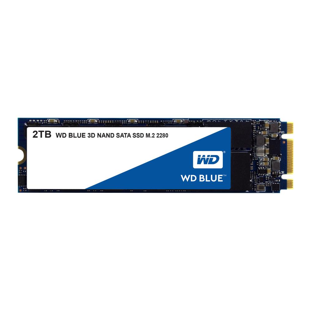 SSD|WESTERN DIGITAL|Blue|2TB|M.2|SATA 3.0|TLC|Write speed 530 MBytes/sec...