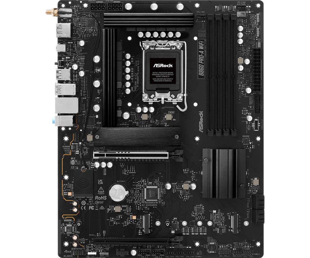 Mainboard|ASROCK|Intel B860 Express|LGA1851|ATX|Memory DDR5|Memory slots...