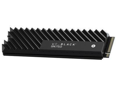 SSD|WESTERN DIGITAL|Black SN750|500GB|M.2|PCIE|NVMe|Write speed 2600 MBy...