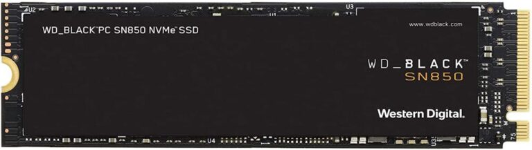 SSD|WESTERN DIGITAL|Black SN850|2TB|M.2|PCIE|NVMe|Write speed 5100 MByte...