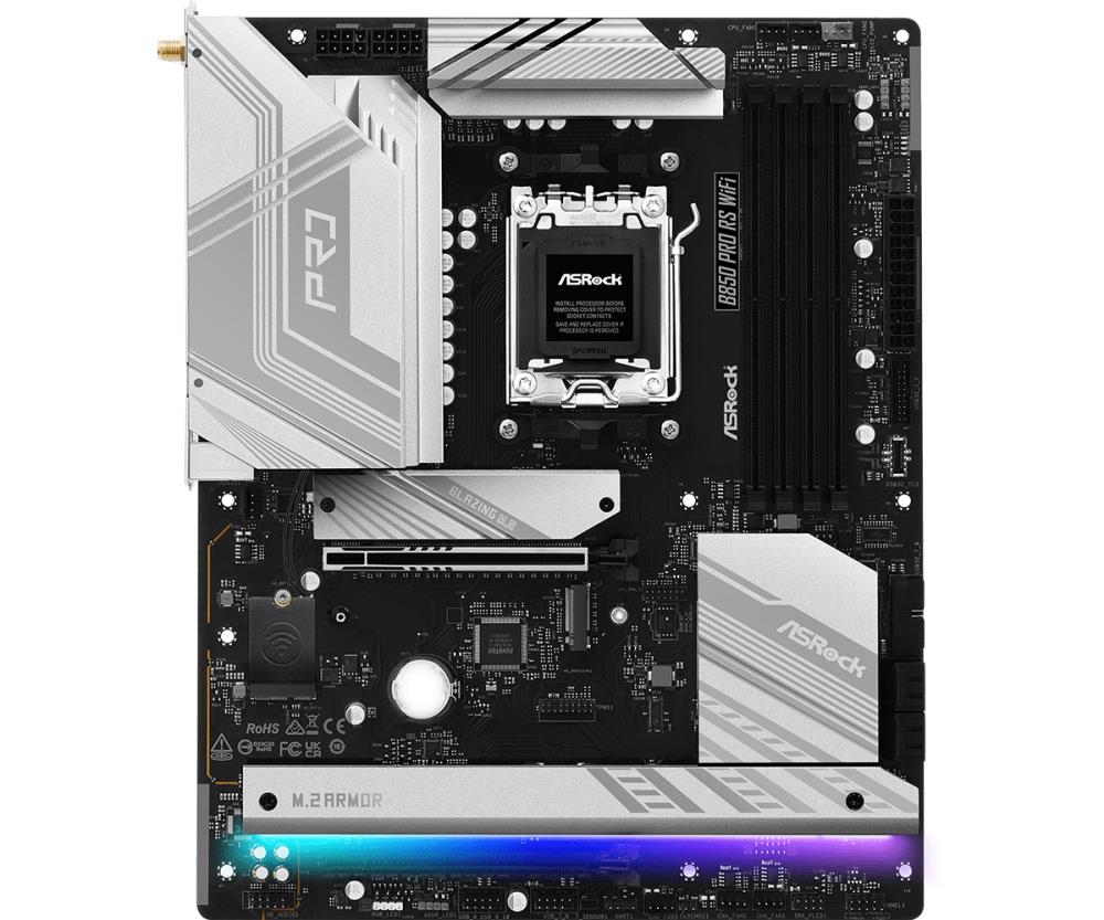 Emaplaat|ASROCK|AMD B850|SAM5|ATX|Memory DDR5|Memory slots 4|1xPCI-Expr&...