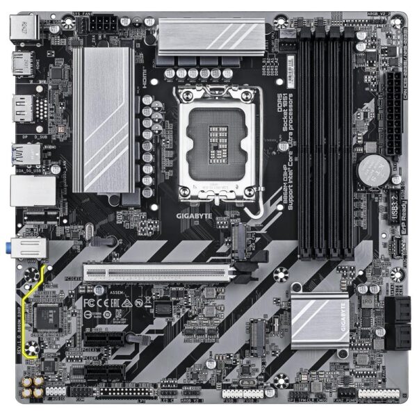 Emaplaat|GIGABYTE|Intel B860 Express|LGA1851|Micro-ATX|Memory DDR5|Memo...