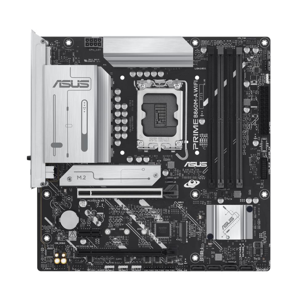 Mainboard|ASUS|Intel B860 Express|LGA1851|Micro-ATX|Memory DDR5|Memory s...