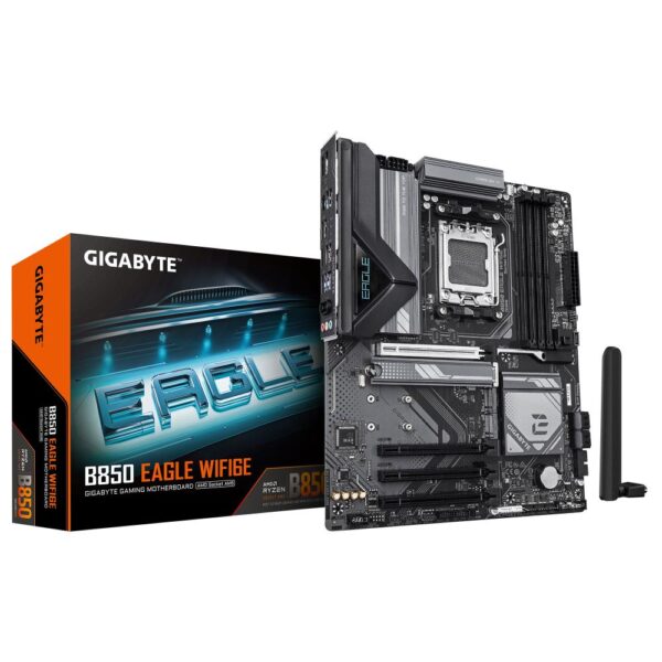 Emaplaat|GIGABYTE|AMD B850|SAM5|ATX|Memory DDR5|Memory slots 4|3xPCI-Ex...