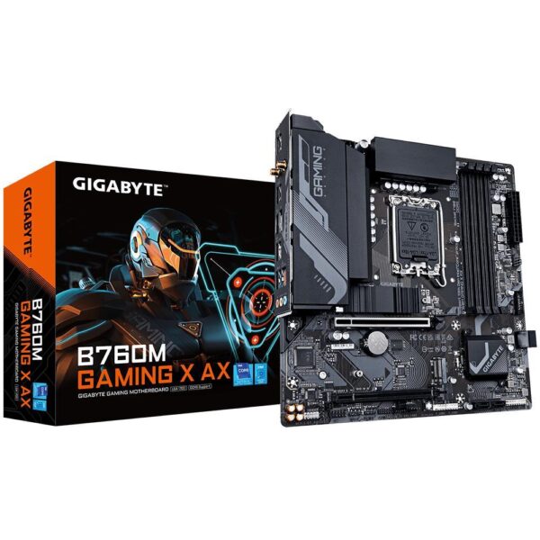 Emaplaat|GIGABYTE|Intel B760 Express|LGA1700|Micro-ATX|Memory DDR5|Memo...