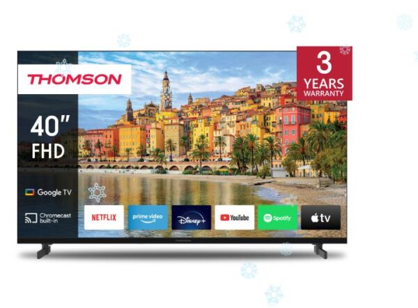 Televiisor|THOMSON|40″|Smart/FHD|1920×1080|Juhtmevaba LAN|Bluetooth...