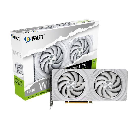 Videokaart|PALIT|NVIDIA GeForce RTX 4060 Ti|8 GB|GDDR6|128 bit|PCIE 4&#8...